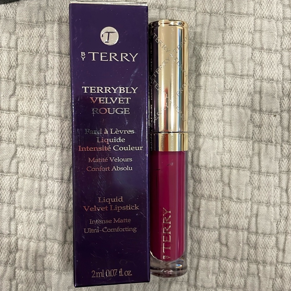 Brand new liquid velvet lipstick by Terry